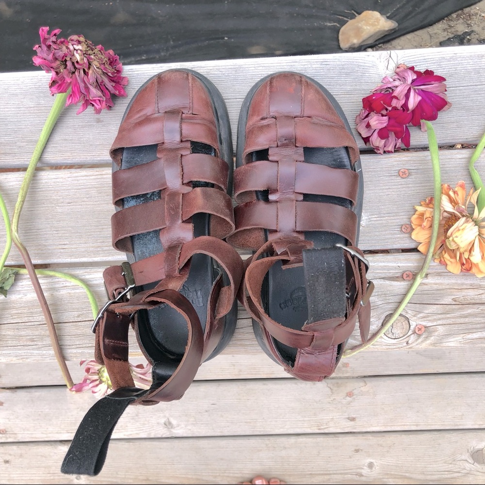 Doc Marten Geraldo Leather Gladiator Sandal